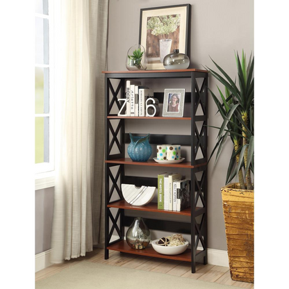 Oxford 5 Tier Bookcase - Stylish and Functional Storage Solution