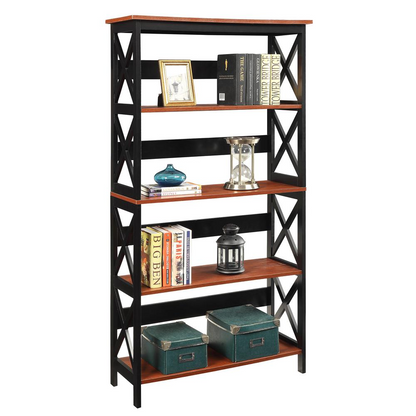 Oxford 5 Tier Bookcase - Stylish and Functional Storage Solution