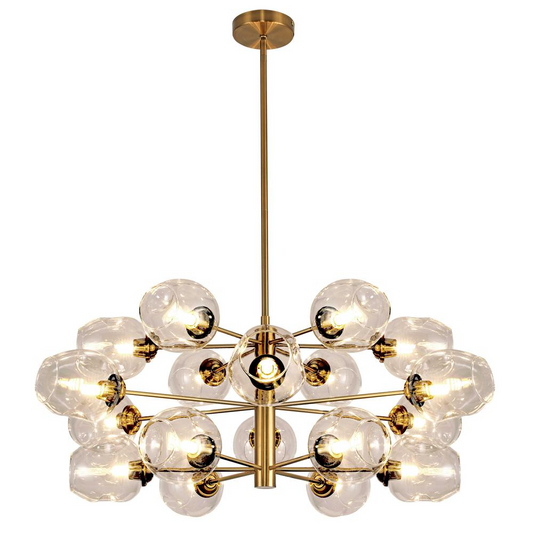 Upgrade Your Space with the Stunning 18LT Halogen Chandelier