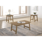 Classic Farmhouse Cocktail Table | Oak Finish | Trendy Design - Navarrete Furniture