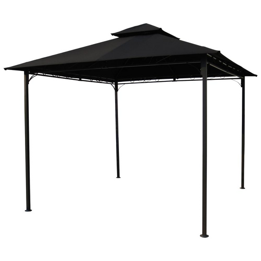 Square Vented Canopy Gazebo | Outdoor Shelter for All-Weather Protection