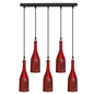 E27 Ceiling Loft Wine Bottle Pendant Light Chandeliers~2205 - Vintage Industrial Design