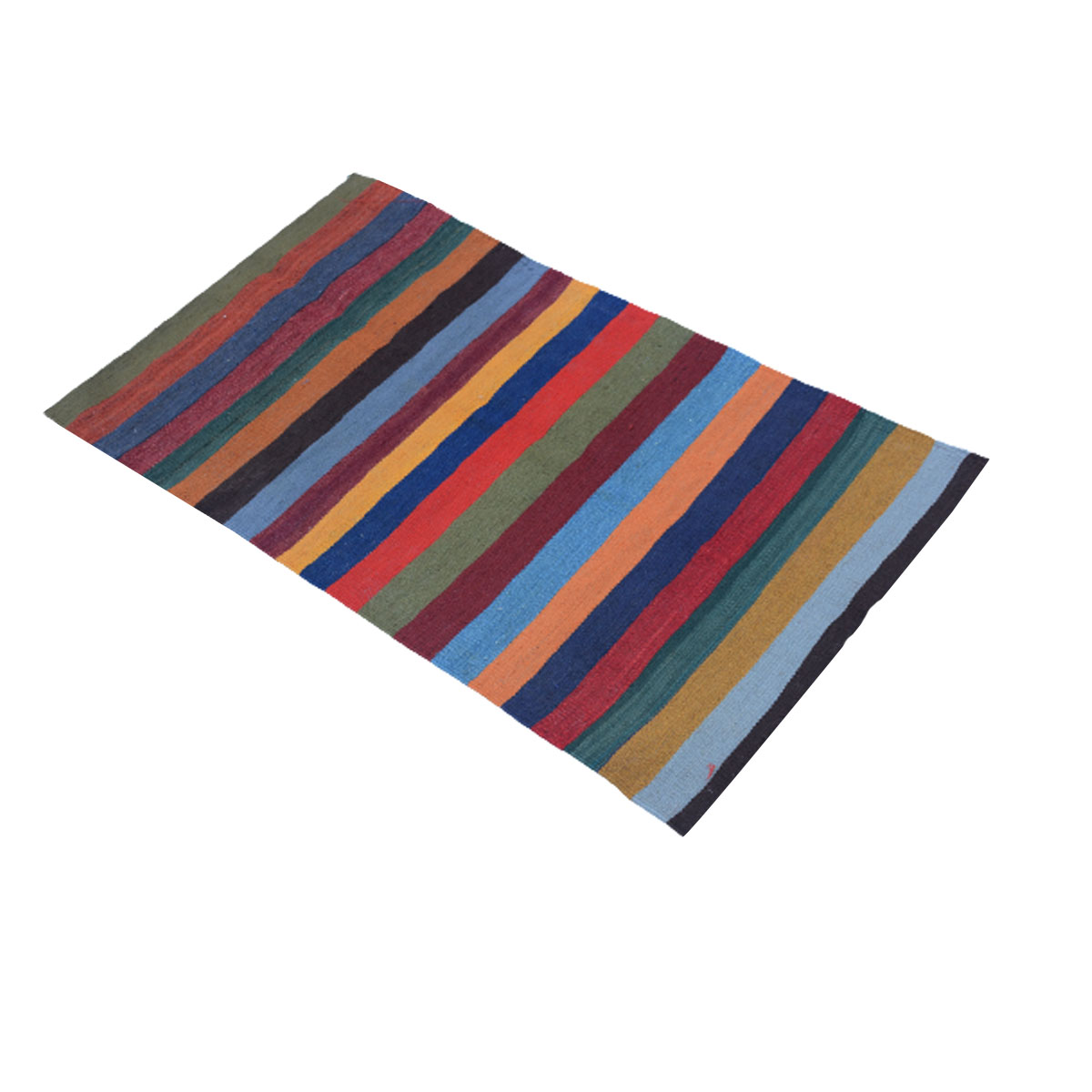 Modern Stratos Kilim Rug - Handwoven, Colorful, Attractive