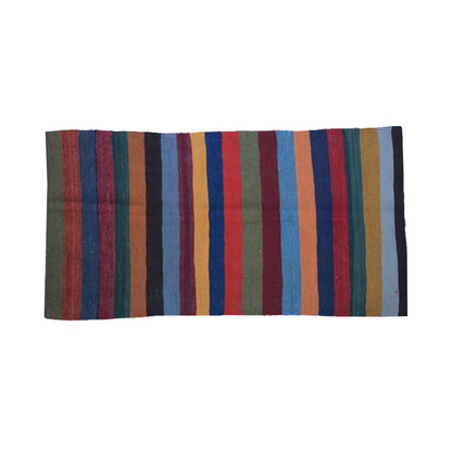 Modern Stratos Kilim Rug - Handwoven, Colorful, Attractive