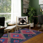 Modern Mirage Kilim Rug - Handwoven Woolen Rug for Stylish Interiors