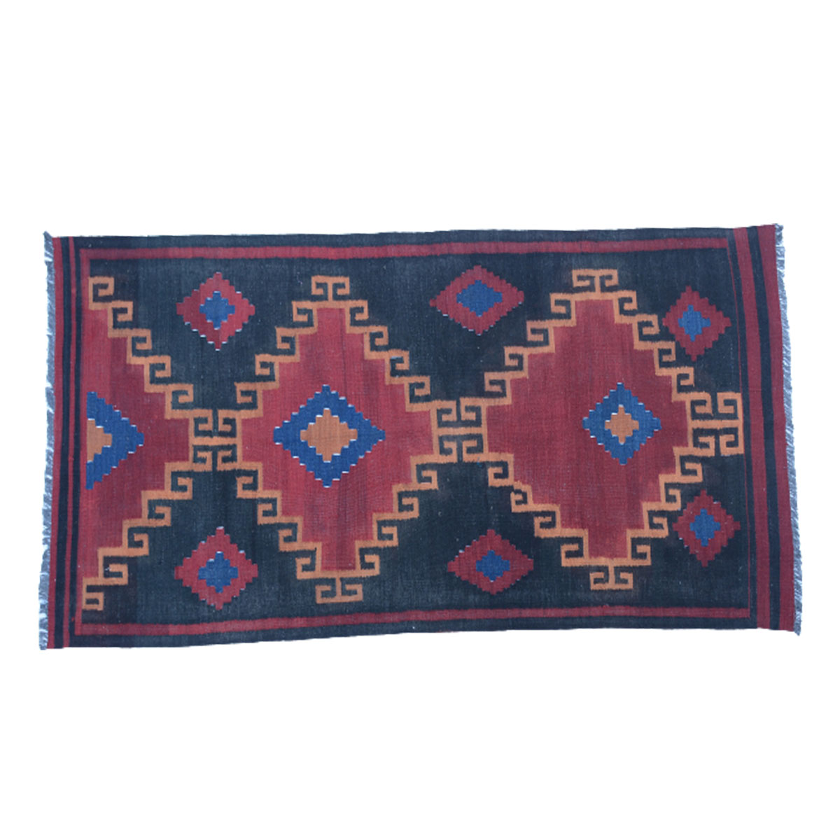 Modern Mirage Kilim Rug - Handwoven Woolen Rug for Stylish Interiors