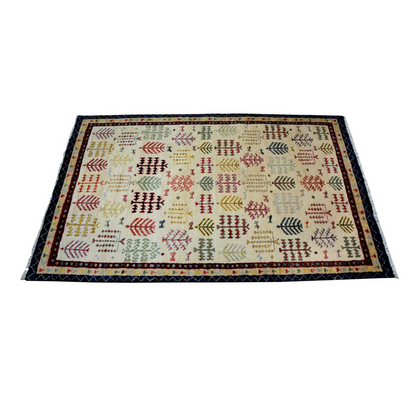 Handknotted Natural Gabbeh Rug - Colorful and Attractive Woolen Rug