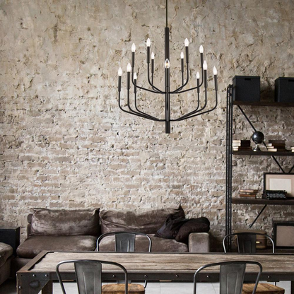 Luxurious and Refined: 14LT Chandelier, MB