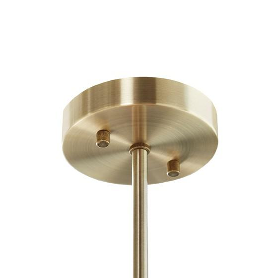 Hampton Hill Alexis Chandelier | Modern Two-Tone Antique Brass and Black Finish