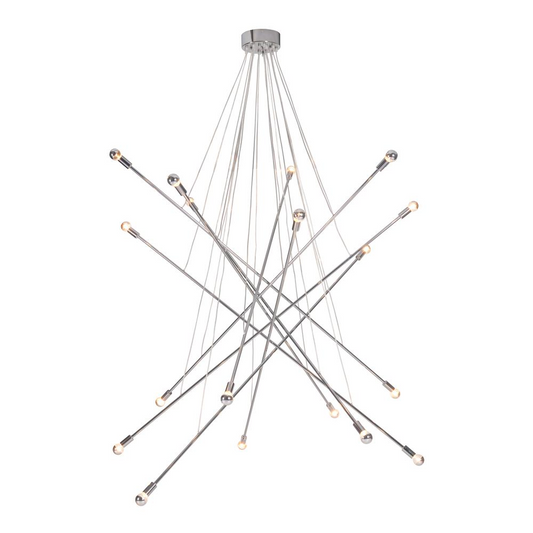 Belief Ceiling Lamp Chrome - Elegant and Modern Lighting Fixture