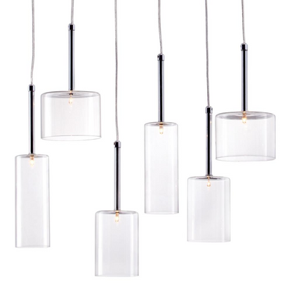 Hale Ceiling Lamp Clear - Modern Glass Lighting for Your Home