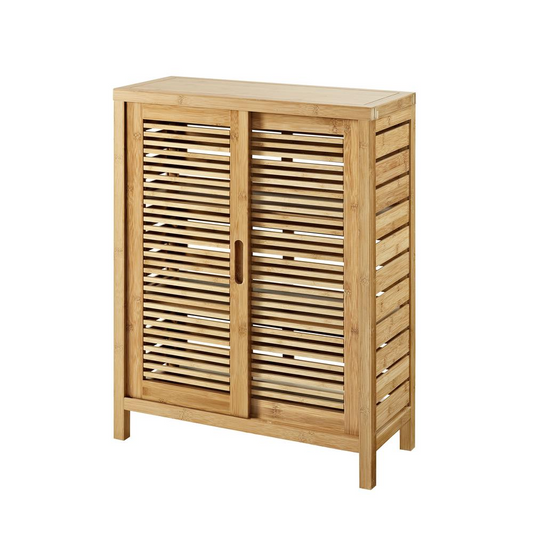 Bracken Two Door Floor Cabinet - Stylish and Spacious Bathroom Storage