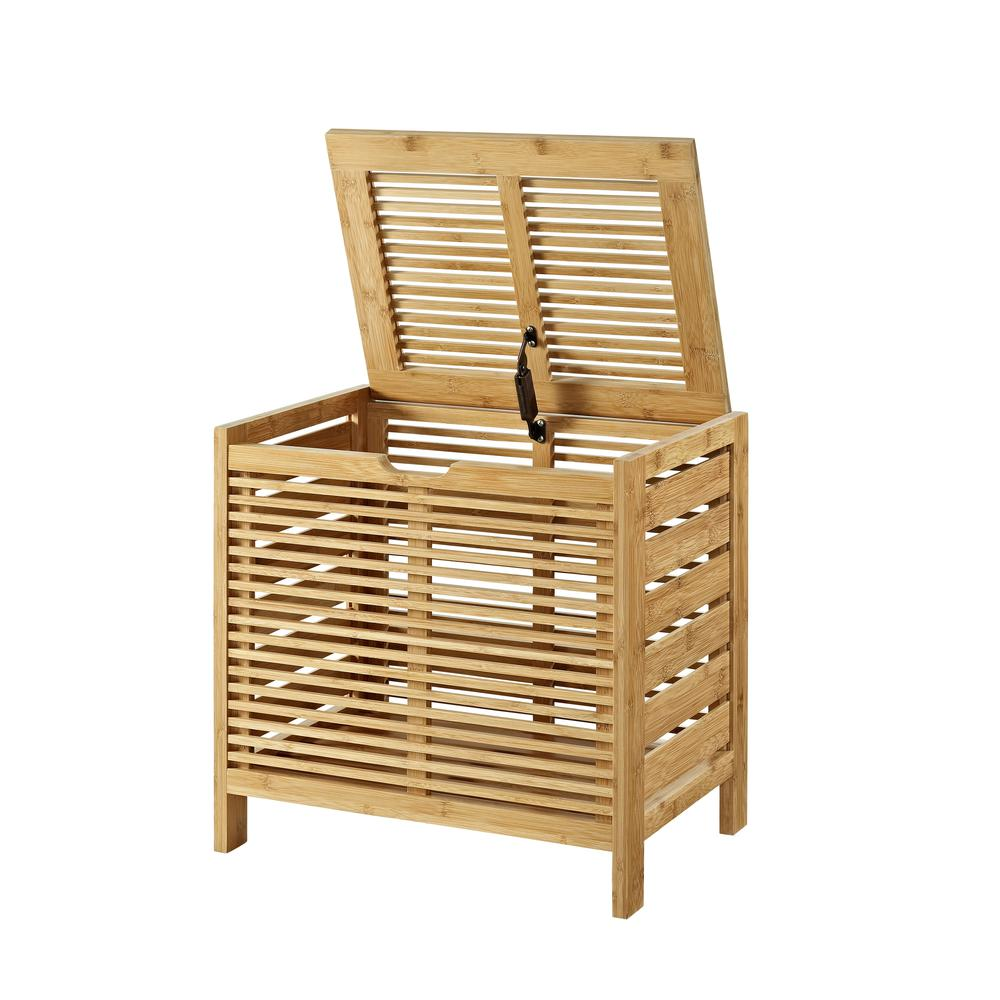 Bracken Bamboo Hamper - Keep Your Laundry Organized | Eco-Friendly Design