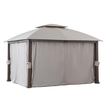 Fiona 11 ft. x 13 ft. 2-tier Patio Gazebo - Create the Perfect Outdoor Gathering Spot