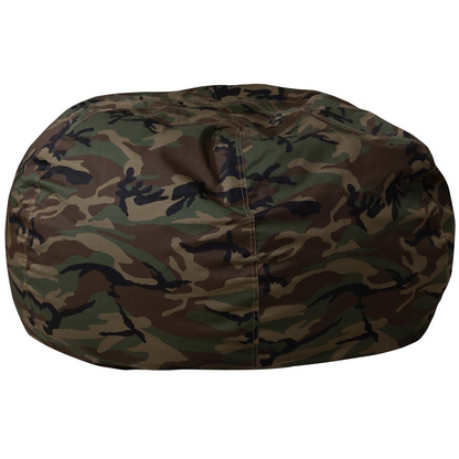 Oversized Camouflage Bean Bag Chair - Ultimate Comfort & Stylish Seating for Modern Living Spaces