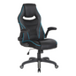 Xeno Gaming Chair in Blue Faux Leather - Comfort and Style for Enhanced Gaming Experience