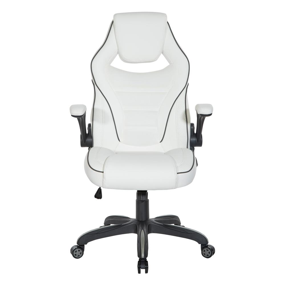 Xeno Gaming Chair in White Faux Leather | XEN25-WH - Enhance Your Gaming Experience