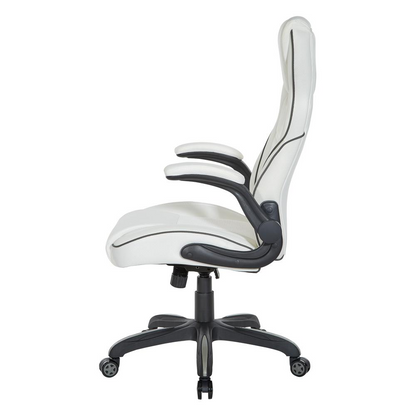 Xeno Gaming Chair in White Faux Leather | XEN25-WH - Enhance Your Gaming Experience