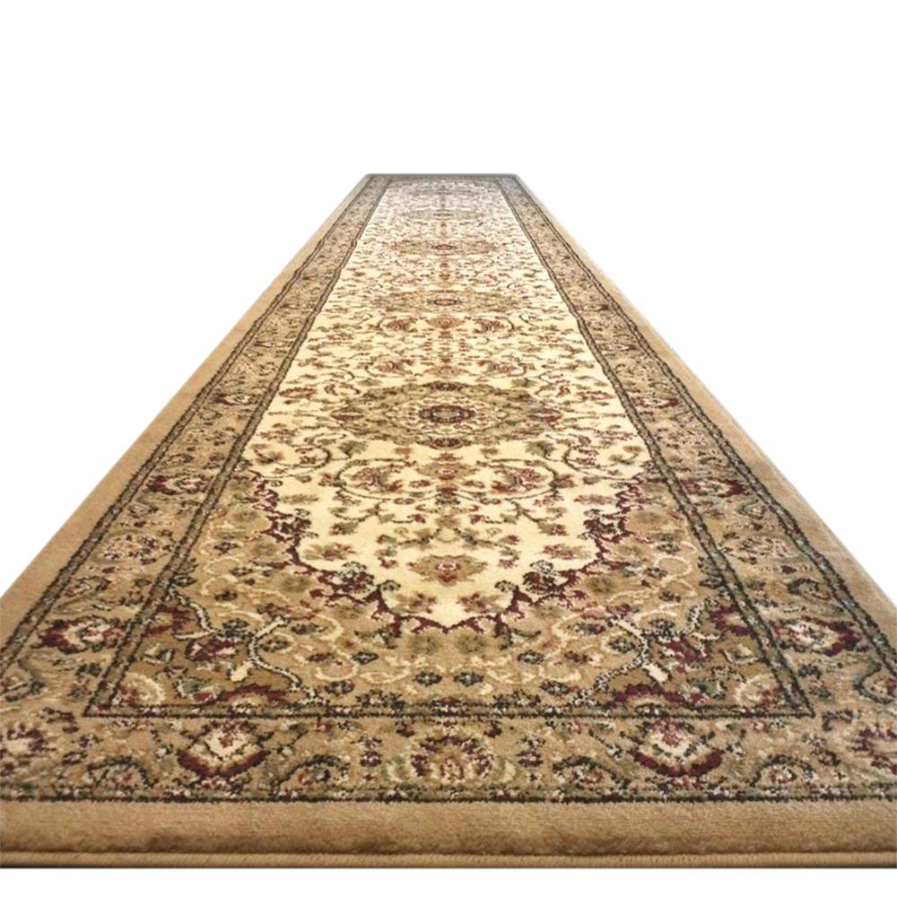 Persian 3' x 20' Ivory Area Rug - Add Elegance and Comfort to Your Home