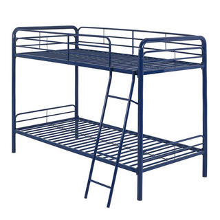 Better Home Products Twin over Twin Metal Bunk Bed - Sturdy, Safe, and Stylish
