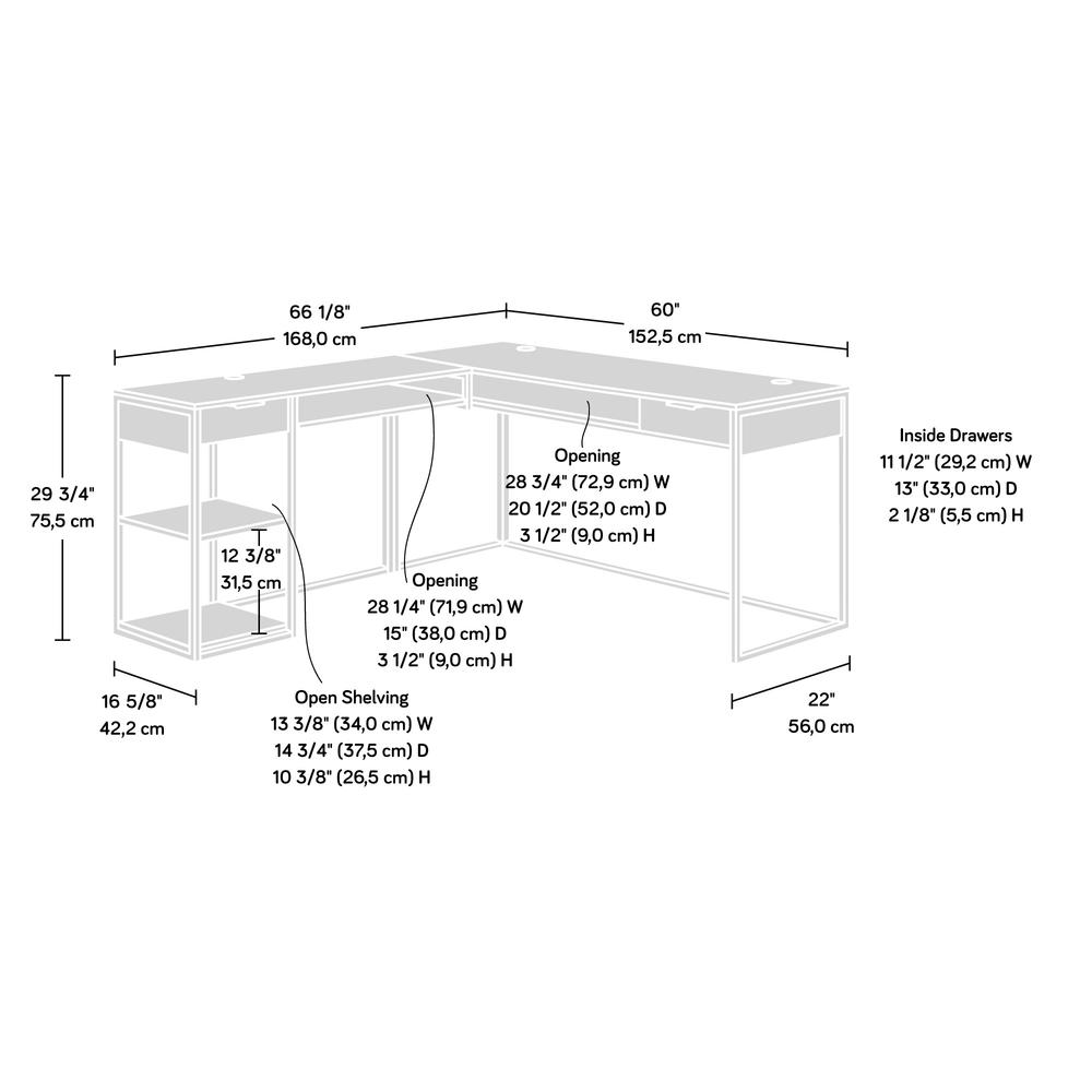 International Lux L-Desk