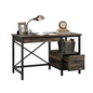 Steel River Desk, Carbon Oak