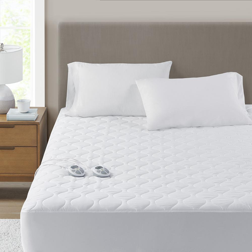 Premium Heated Mattress Pad with Microfiber Top Layer