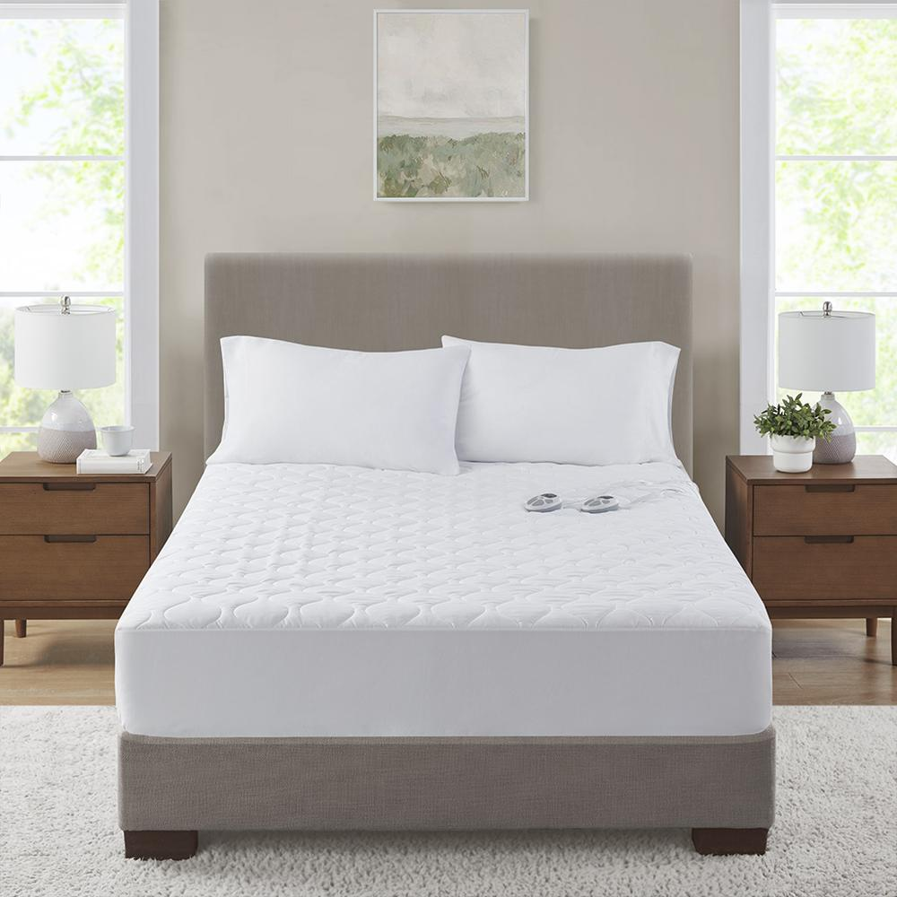 Premium Heated Mattress Pad with Microfiber Top Layer