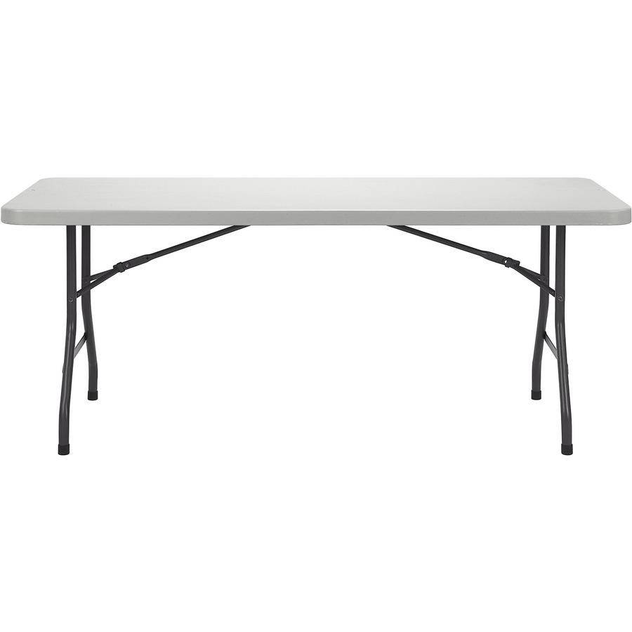 Lorell Ultra-Lite Folding Table - Lightweight Portable Table