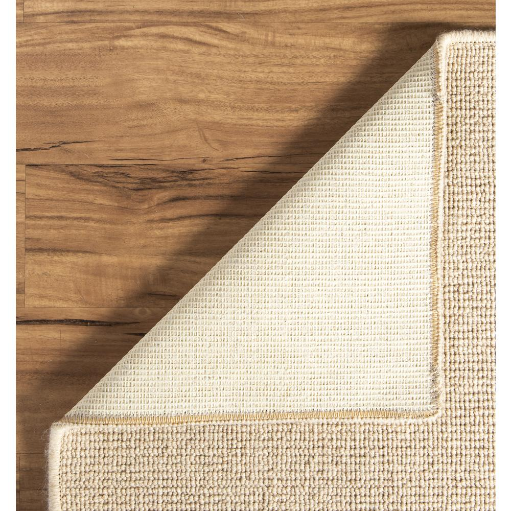 Rhodes Natural 3x5 Rug - Durable Wool with Natural Grass Look