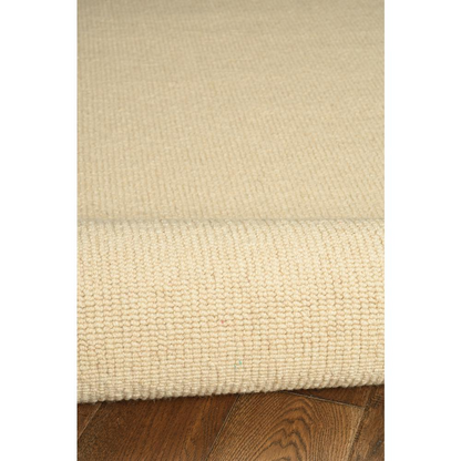 Rhodes Natural 3x5 Rug - Durable Wool with Natural Grass Look