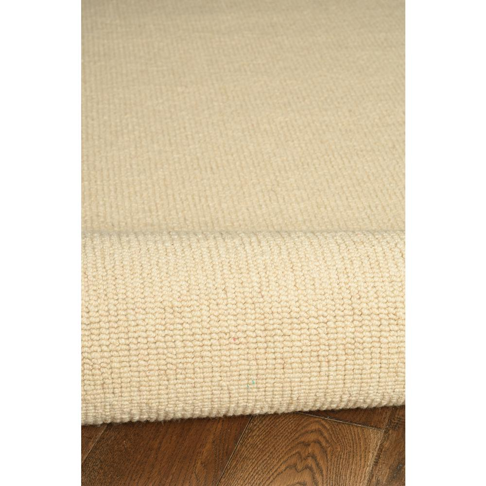 Rhodes Natural 2.6x9 Rug - Wool Blend, Natural Color, Loop Texture | Made in USA