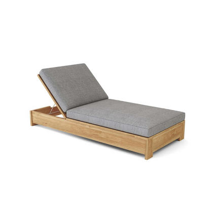 Madera Sun Lounger - Premium Grade Solid Teak Wood Outdoor Furniture