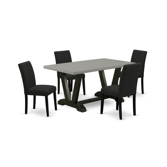 Enhance Your Dining Experience with the East West Furniture 5-Piece Dining Set - Modern Elegance Meets Classic Comfort! 🌟🍽️