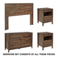 Stonebrook 4 Piece Bedroom Set - Modern, Chic, and Functional