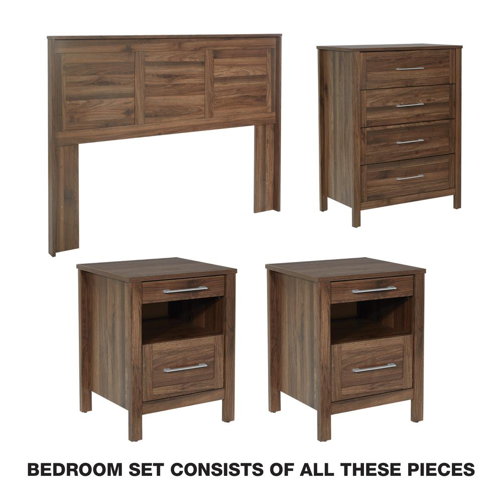 Stonebrook 4 Piece Bedroom Set - Chic and Modern Furniture for Your Bedroom