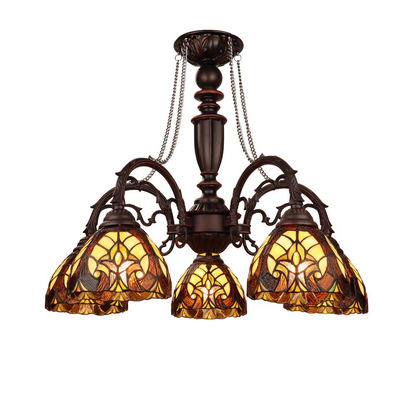 Liaison Victorian-Style 5-Light Antique Dark Bronze Finish Large Chandelier