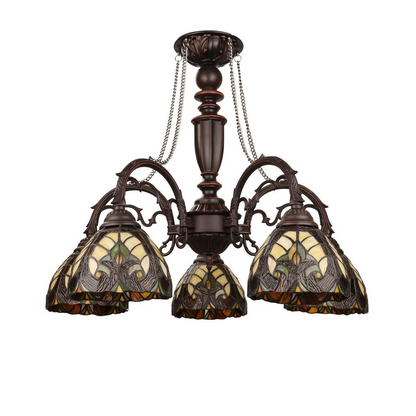 Liaison Victorian-Style 5-Light Antique Dark Bronze Finish Large Chandelier