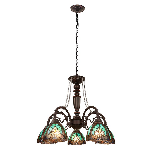 Liaison Victorian-Style 5-Light Antique Dark Bronze Finish Large Chandelier