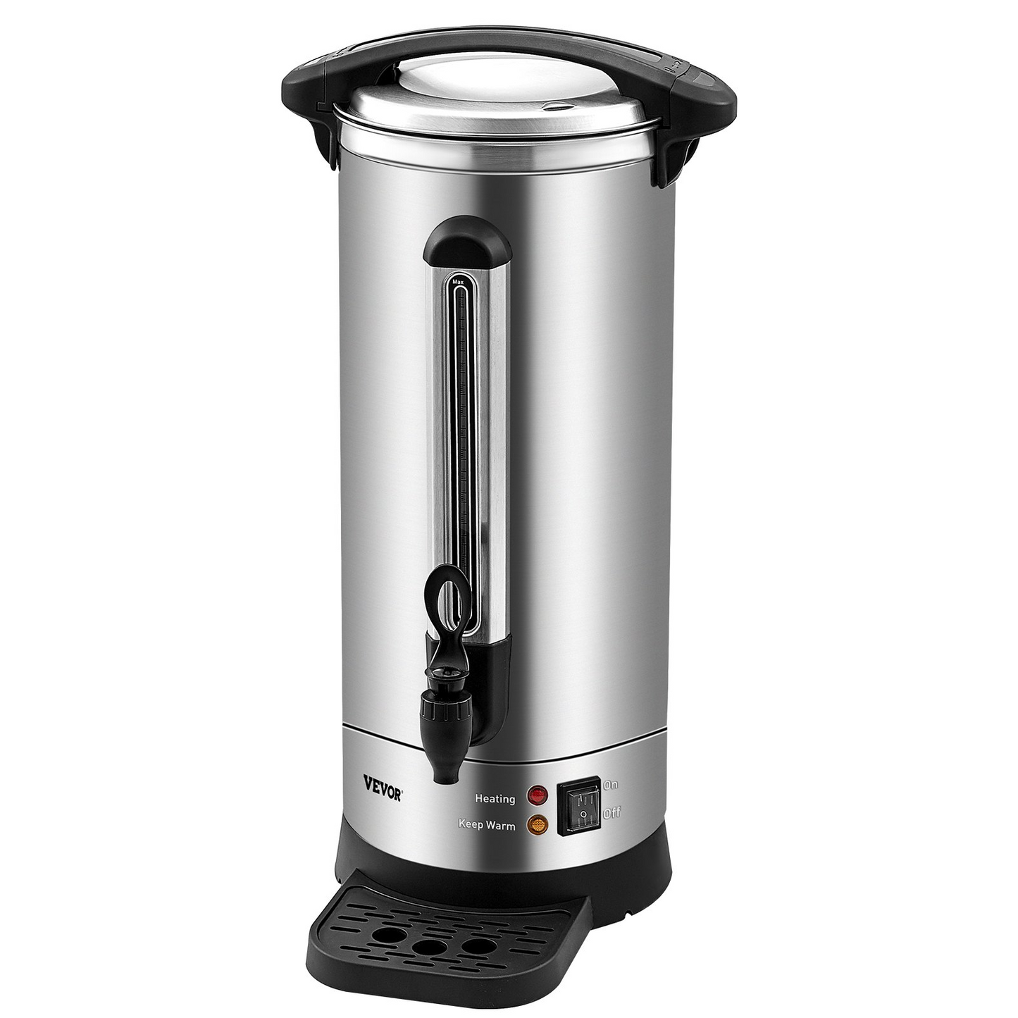 VEVOR 110 Cup Commercial Coffee Urn – Fast Brew Stainless Steel Dispenser