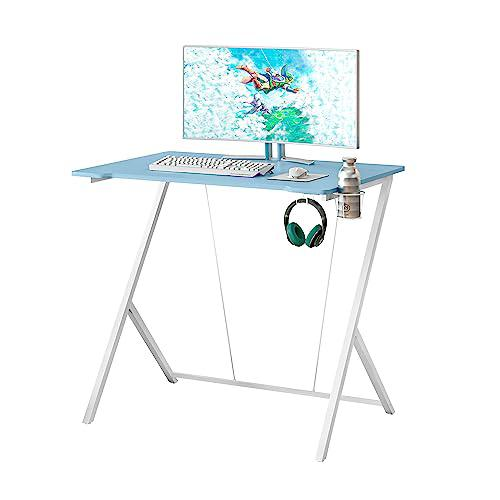 Blue Comet Compact Gaming Desk for Kids – Ergonomic & Trendy Study Station