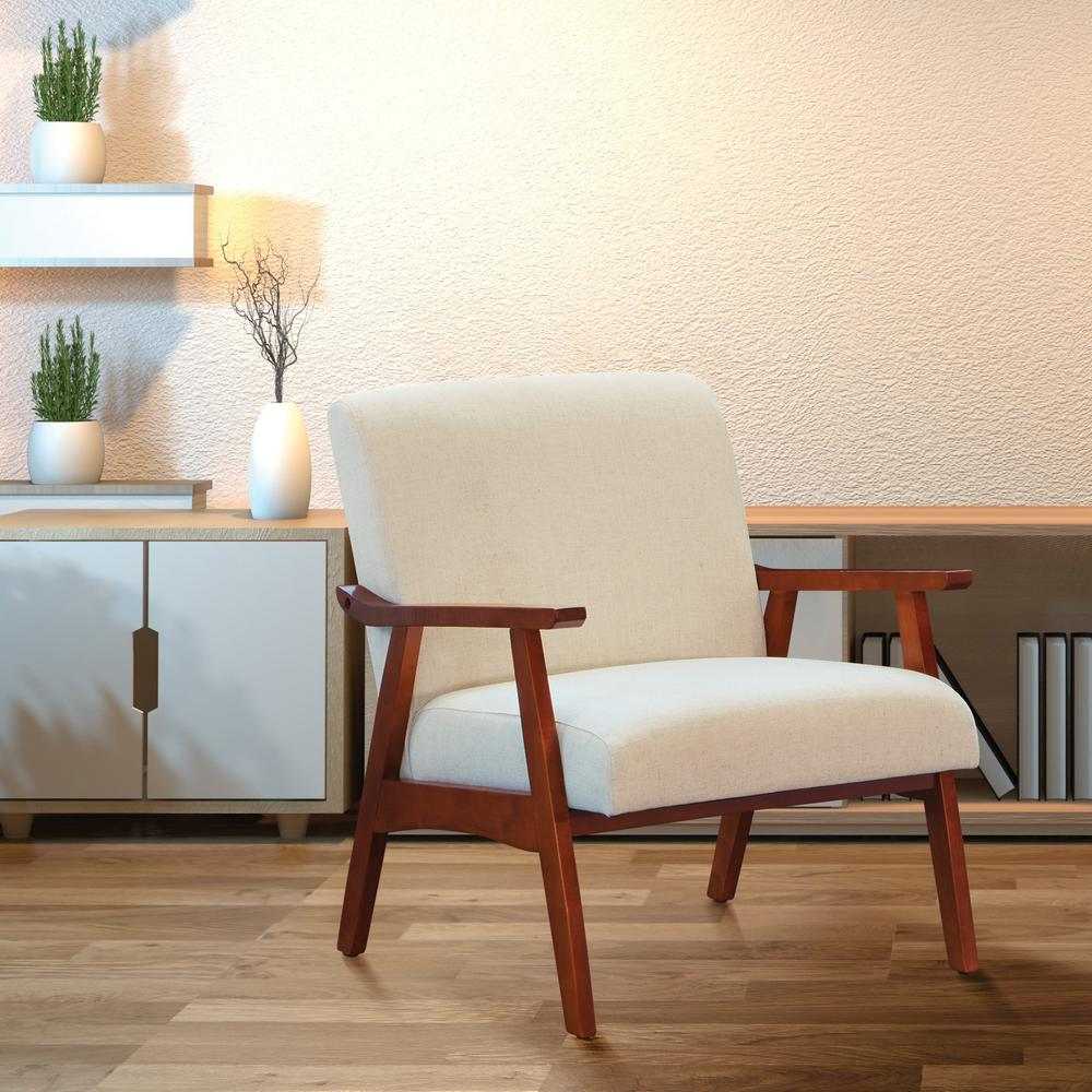 Davis Chair - Mid-Century Modern Armchair for Home and Office