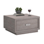 Hayes Garden Cocktail / Coffee Table in Ashen Oak - Contemporary Storage Coffee Table - Navarrete Furniture