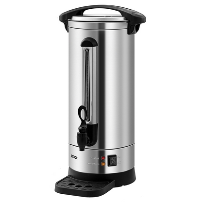 VEVOR 110 Cup Commercial Coffee Urn – Fast Brew Stainless Steel Dispenser