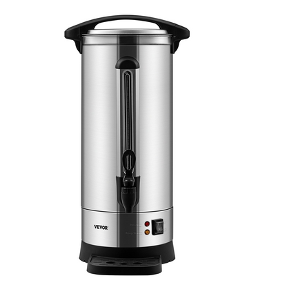 VEVOR 110 Cup Commercial Coffee Urn – Fast Brew Stainless Steel Dispenser