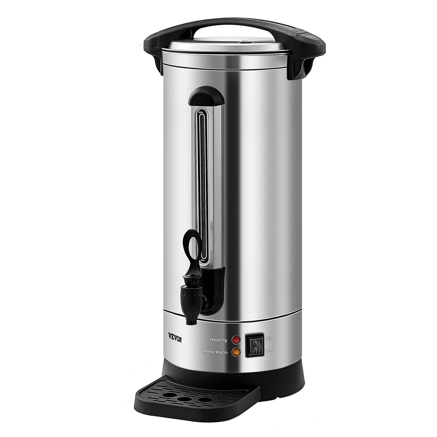 VEVOR 110 Cup Commercial Coffee Urn – Fast Brew Stainless Steel Dispenser