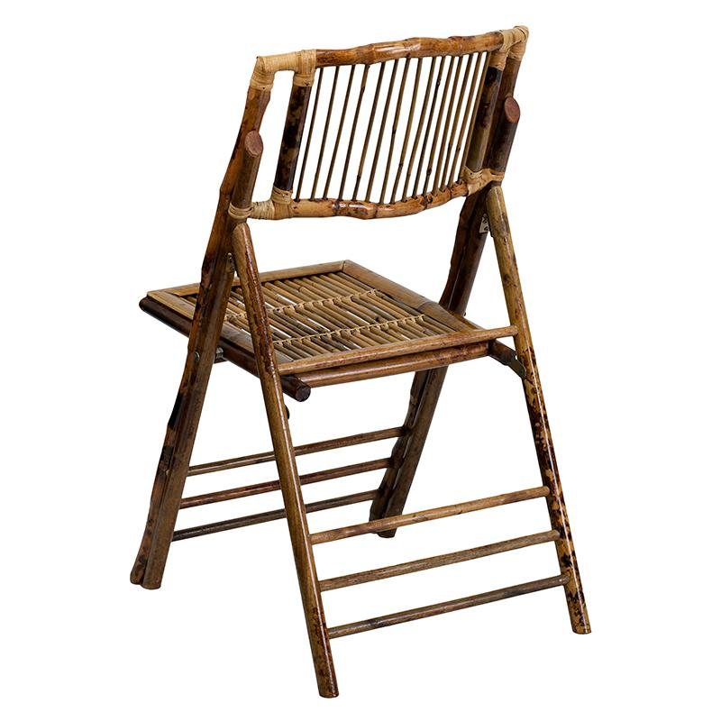 Eco-Friendly Bamboo Folding Chairs - Set of 2