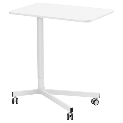 VEVOR Mobile Standing Desk | Height Adjustable Sit-Stand Laptop Cart