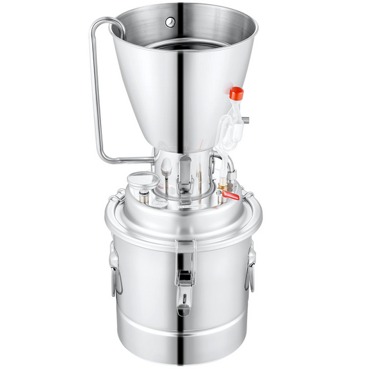 VEVOR 8 Gal Alcohol Distiller, Home Distiller, DIY Distiller Kit for Spirits & Wine