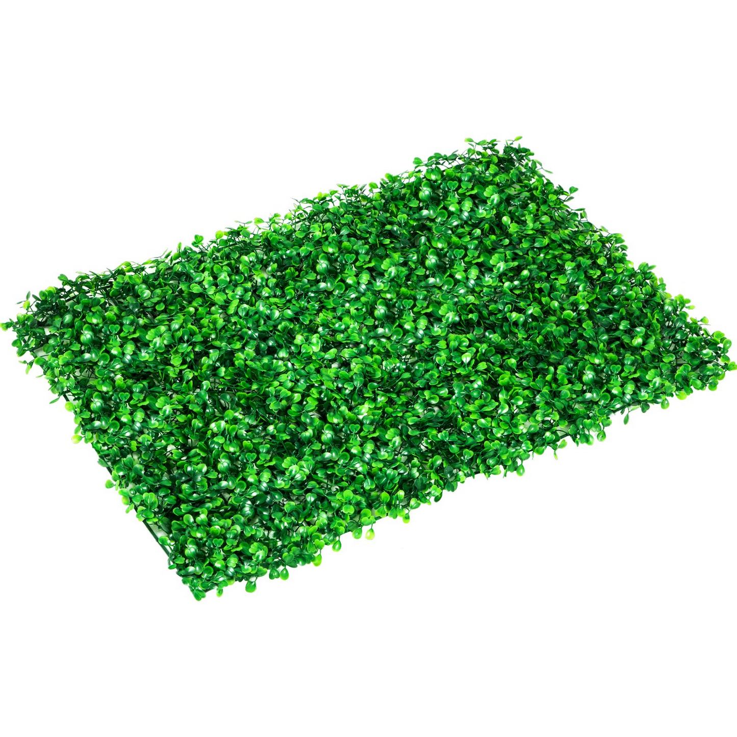 VEVOR Artificial Boxwood Panel 8pcs Boxwood Hedge Wall Panels Artificial Grass Backdrop Wall 24X16 4cm Green Grass Wall, Fake Hedge for Decor Privacy Fence Indoor Outdoor Garden Backyard